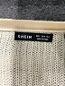 Shein 100% Acrylic Ivory Cardigan Size 4 - photo 7