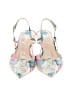 Nine West Floral White Heels Size 7 1/2 - photo 2