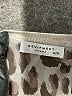 Equipment Animal Print Tan Short Sleeve Top Size XS - photo 7