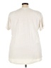 Athleta Solid Ivory Short Sleeve T-Shirt Size 3X - photo 2