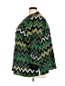 Catherines Chevron-herringbone Green 3/4 Sleeve Blouse Size 3X (petite) - photo 5