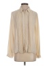 Zara Ivory Long Sleeve Blouse Size S - photo 1