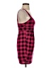 XXI Plaid Red Casual Dress Size S - photo 4