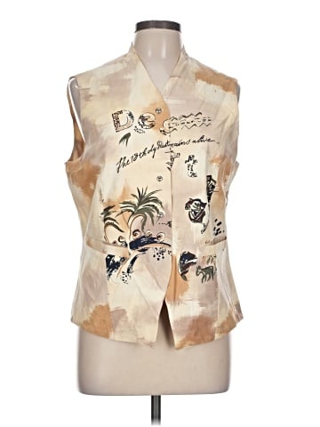 August Silk Sleeveless Silk Top (view 1)