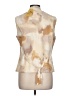 August Silk 100% Silk Ivory Sleeveless Silk Top Size 12 - photo 2