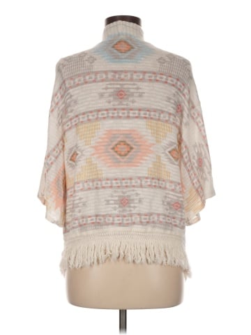 Mauve Poncho (view 2)