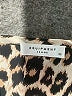 Equipment 100% Silk Animal Print Brown Tan Short Sleeve Top Size XS - photo 4