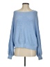 Free People Blue Pullover Sweater Size S - photo 1