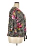 New Directions Black 3/4 Sleeve Blouse Size 2X - photo 4