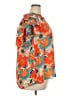Rose + Olive 100% Polyester Orange Short Sleeve Blouse Size 2X - photo 4