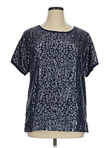 Zenergy by Chico's Short Sleeve T-Shirt (view 1)