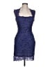 Nicole Miller Blue Cocktail Dress Size L - photo 1