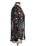 Kut from the Kloth Floral Blue Long Sleeve Blouse Size S - photo 4