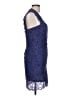 Nicole Miller Blue Cocktail Dress Size L - photo 4