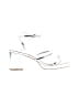 Forever 21 Metallic Silver Sandals Size 10 - photo 1