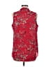 Rose + Olive 100% Polyester Red Sleeveless Blouse Size M - photo 2