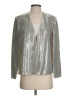 Zara Metallic Silver Blazer Size S - photo 1