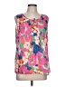 Talbots 100% Cotton Pink Sleeveless Blouse Size L - photo 1