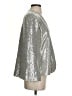 Zara Metallic Silver Blazer Size S - photo 4