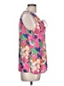 Talbots 100% Cotton Pink Sleeveless Blouse Size L - photo 4