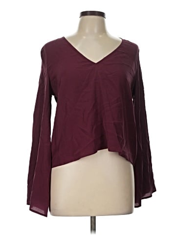 Keepsake Long Sleeve Silk Top (view 1)
