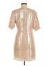 Endless Rose 100% Polyester Metallic Gold Cocktail Dress Size M - photo 2