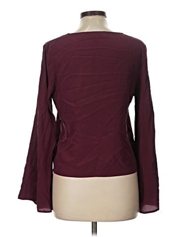 Keepsake Long Sleeve Silk Top (view 2)