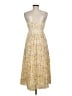 J.Crew Floral Yellow Casual Dress Size 8 - photo 2