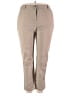 Lands' End Solid Tan Khakis Size 18 - photo 1
