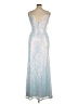 Speechless Silver Cocktail Dress Size 17 - photo 2