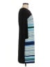 Donna Morgan Graphic Blue Casual Dress Size 8 - photo 4