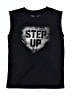 Under Armour 100% Polyester Black Sleeveless T-Shirt Size 7 - photo 1