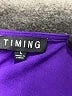 Timing 100% Polyester Purple Short Sleeve Blouse Size L - photo 7