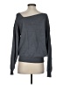Line & Dot Gray Pullover Sweater Size S - photo 2