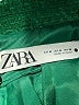 Zara Tweed Green Blazer Size M - photo 6