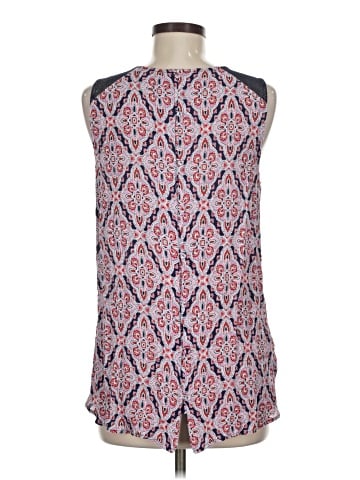 Pale Sky Sleeveless Blouse (view 2)