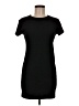 Elodie Solid Black Casual Dress Size M - photo 1