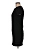 Elodie Solid Black Casual Dress Size M - photo 5