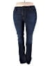 Silver Jeans Co. Solid Blue Jeans Size 20 - 22 Plus - photo 1
