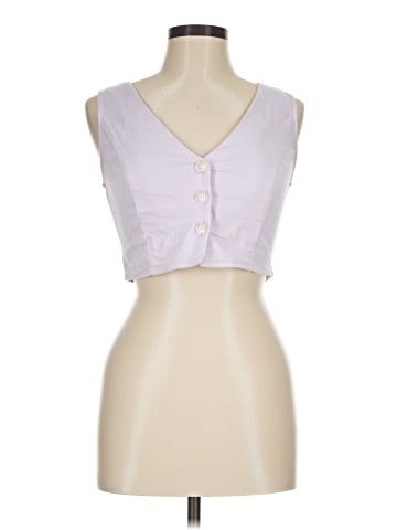 Kittenish Sleeveless Blouse (view 1)