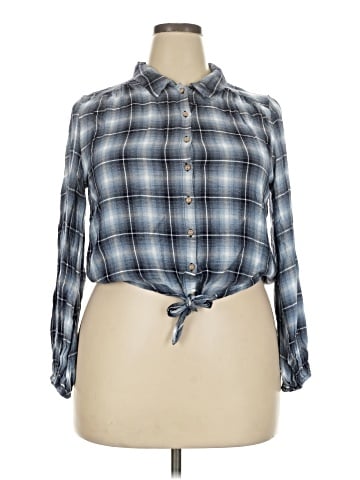 American Rag Cie Long Sleeve Blouse (view 1)