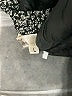 Solitaire 100% Cotton Animal Print Gray Casual Skirt Size L - photo 5
