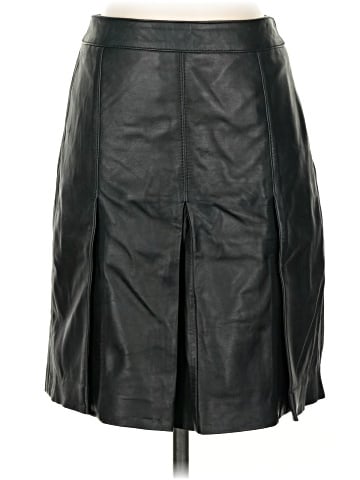 Halogen Leather Skirt (view 1)