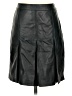 Halogen 100% Leather Black Leather Skirt Size 0 - photo 1