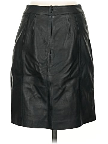 Halogen Leather Skirt (view 2)