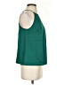 Ann Taylor LOFT 100% Polyester Green Sleeveless Blouse Size S - photo 4