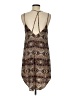 Astr 100% Polyester Print Brown Casual Dress Size M (estimated) - photo 2