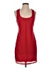 BCBGeneration Solid Red Casual Dress Size S - photo 1