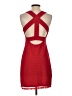 BCBGeneration Solid Red Casual Dress Size S - photo 2