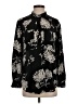 14th & Union 100% Polyester Black Long Sleeve Blouse Size S - photo 1